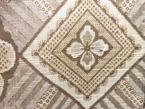 アンティーク　華紋織出し本場泥大島紬着物（龍郷）